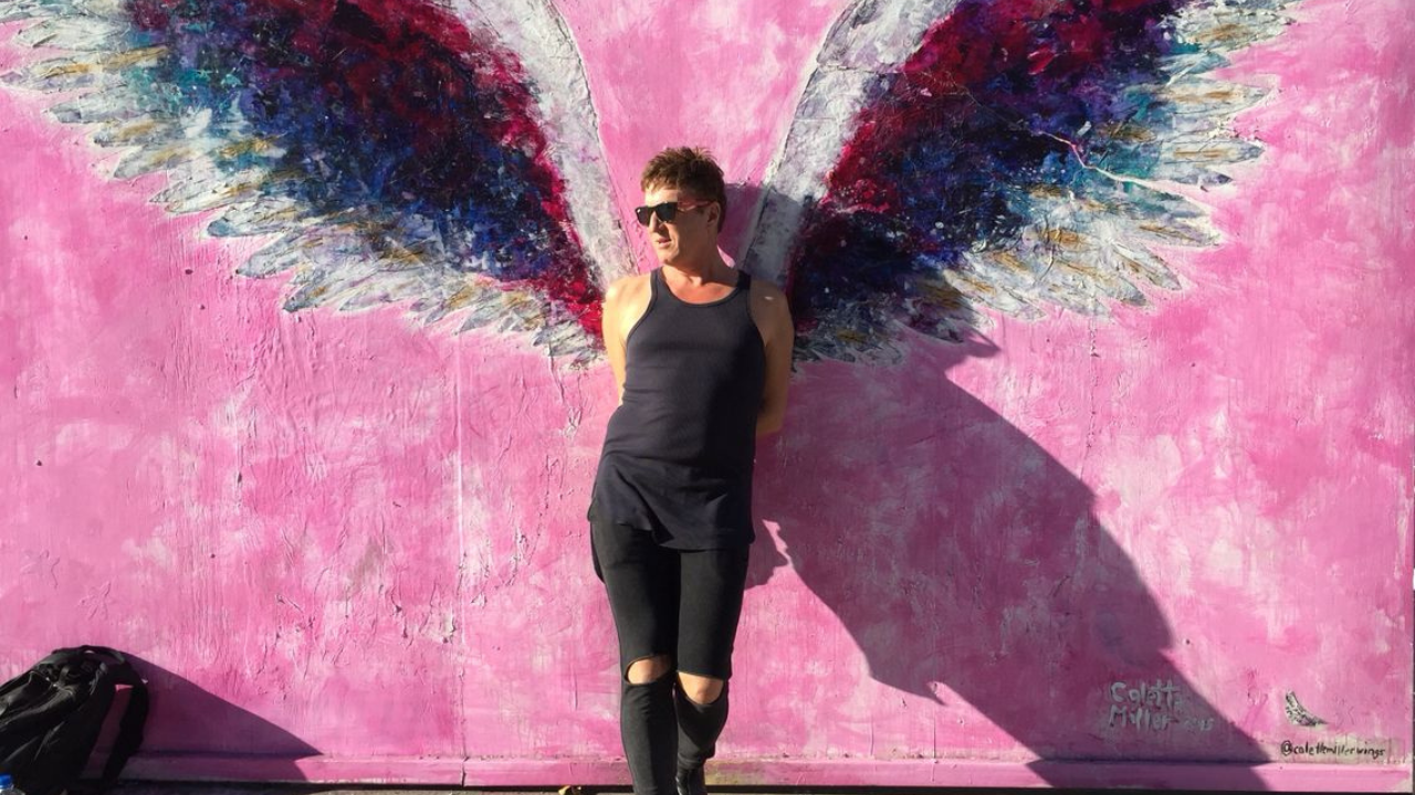 Colette Miller’s “Angel Wings” Mural