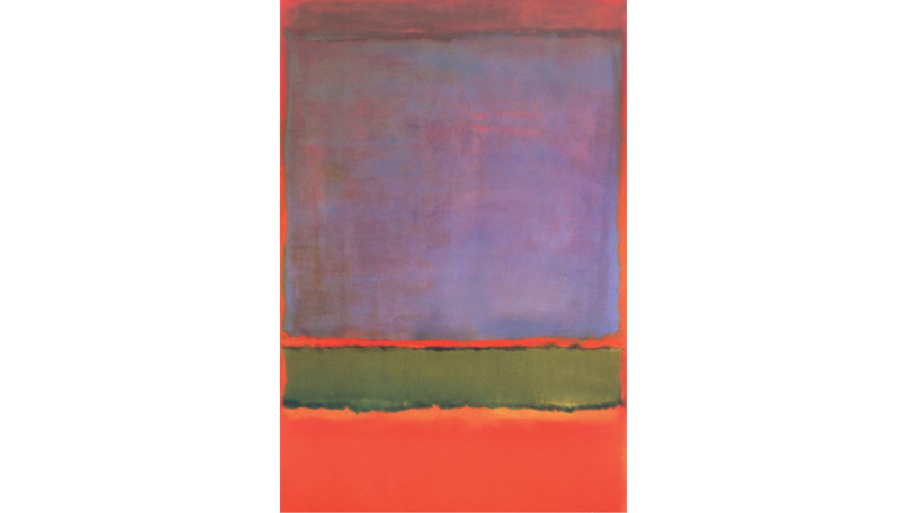  No. 6 (Violet, Green and Red)